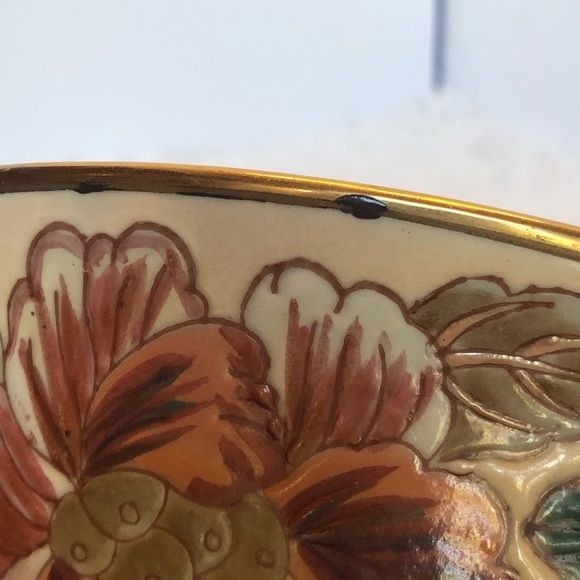 Vintage Enameled Bowl Andrea by Sadek Decorative Bowl - Picture 12 of 14